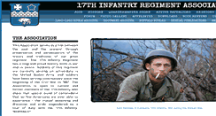 Desktop Screenshot of 17thinfantry.org